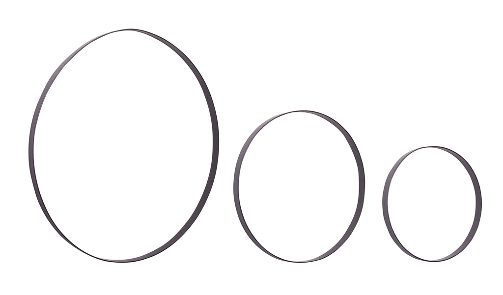 Set of 3 Iron Rings - Bombay Mercantile