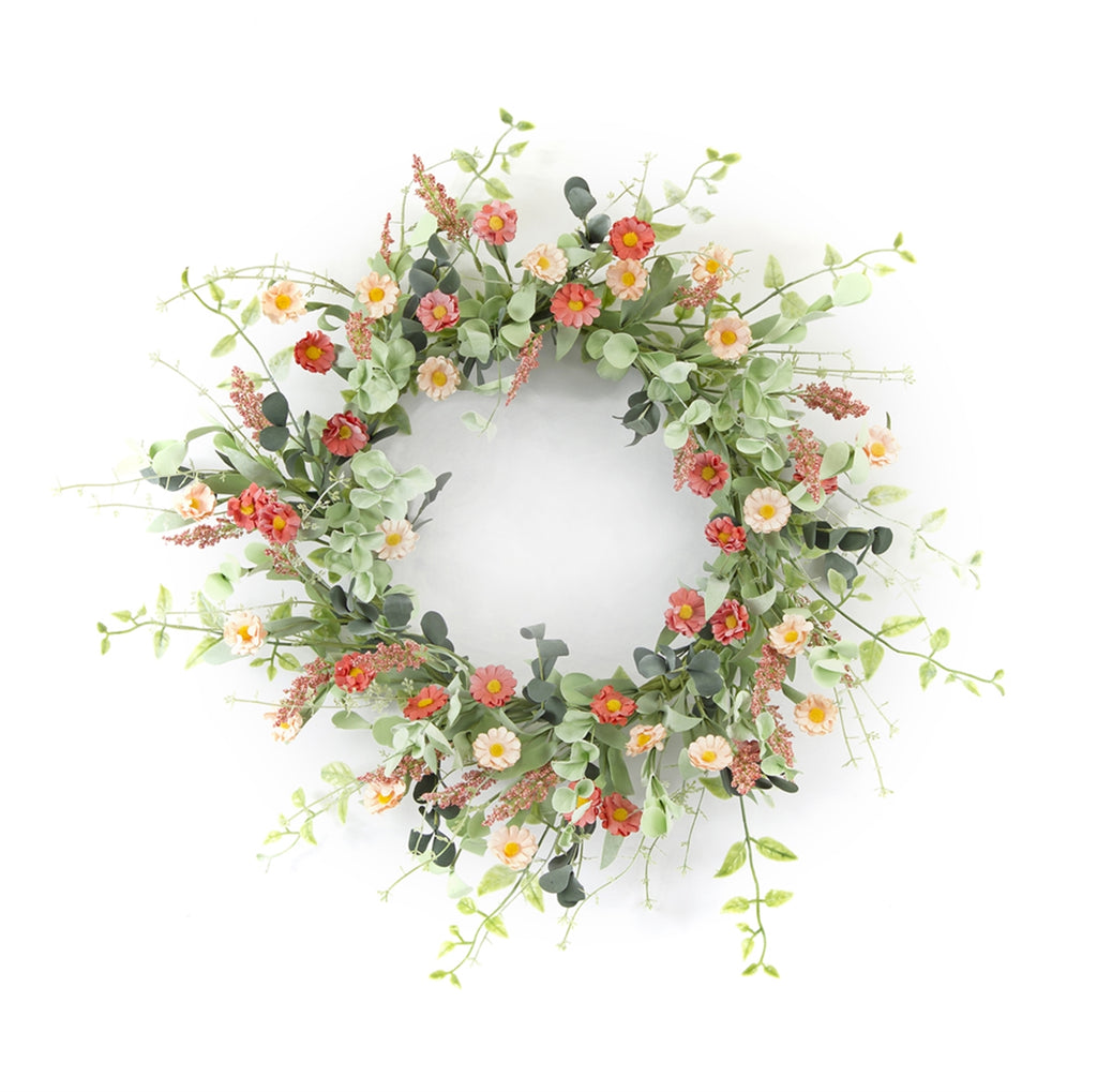 Mini Daisy Wreath - Bombay Mercantile