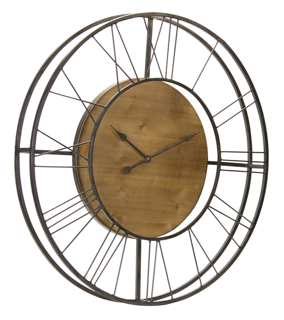 Roman Numbers wall clock - Bombay Mercantile