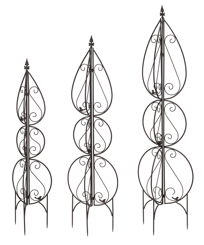3 Set of Curved Trellis - Bombay Mercantile