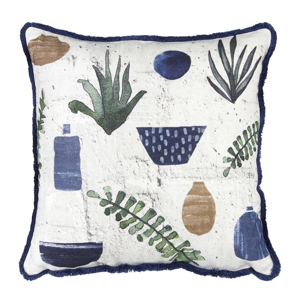 Set of 2 Random Print Square Pillow - Bombay Mercantile