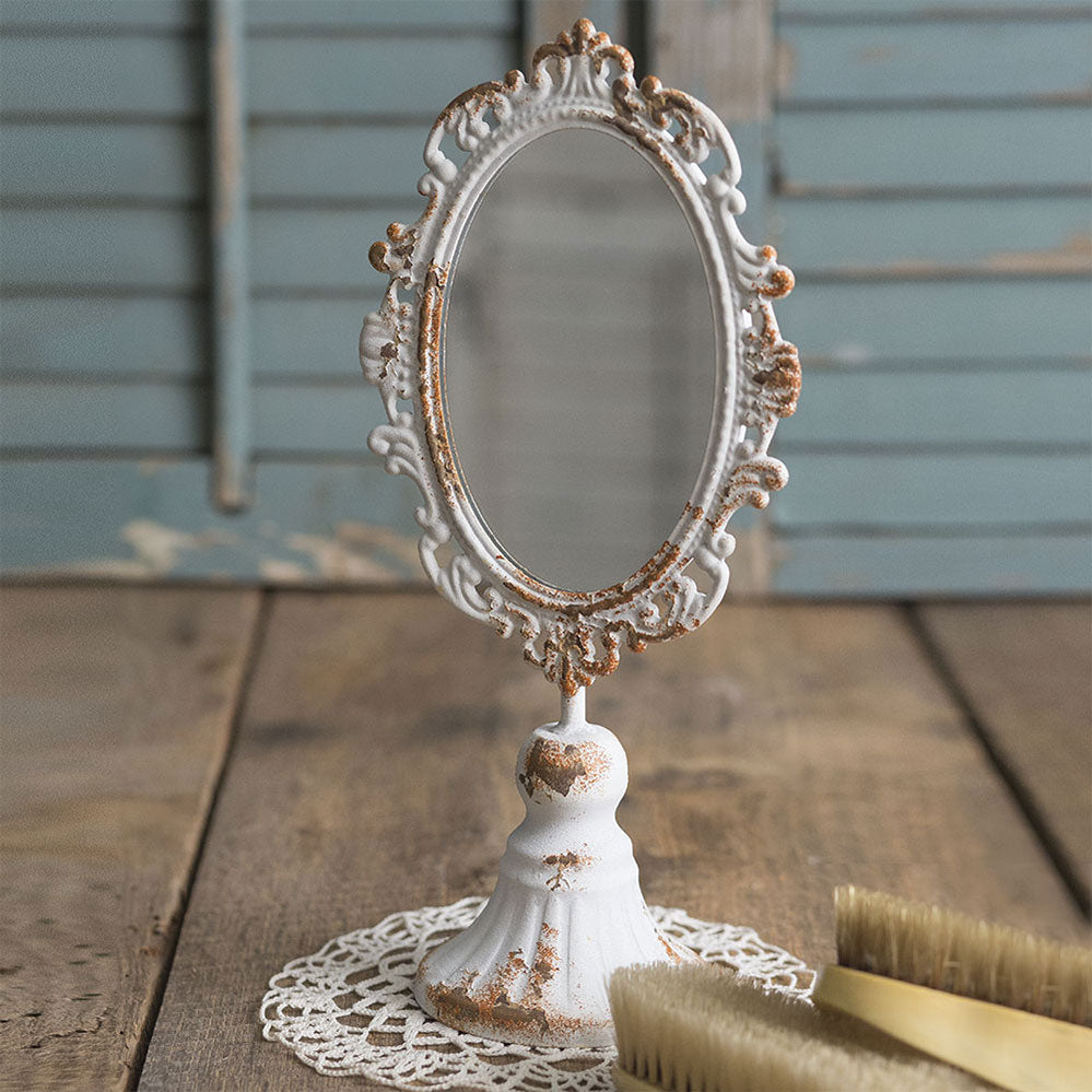 Victorian Tabletop Mirror - Bombay Mercantile