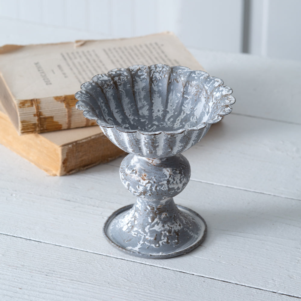 Metal Daisy Cup - Box of 4 - Bombay Mercantile