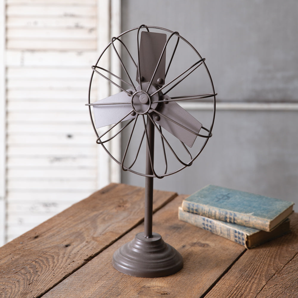 Tabletop Decorative Fan - Bombay Mercantile