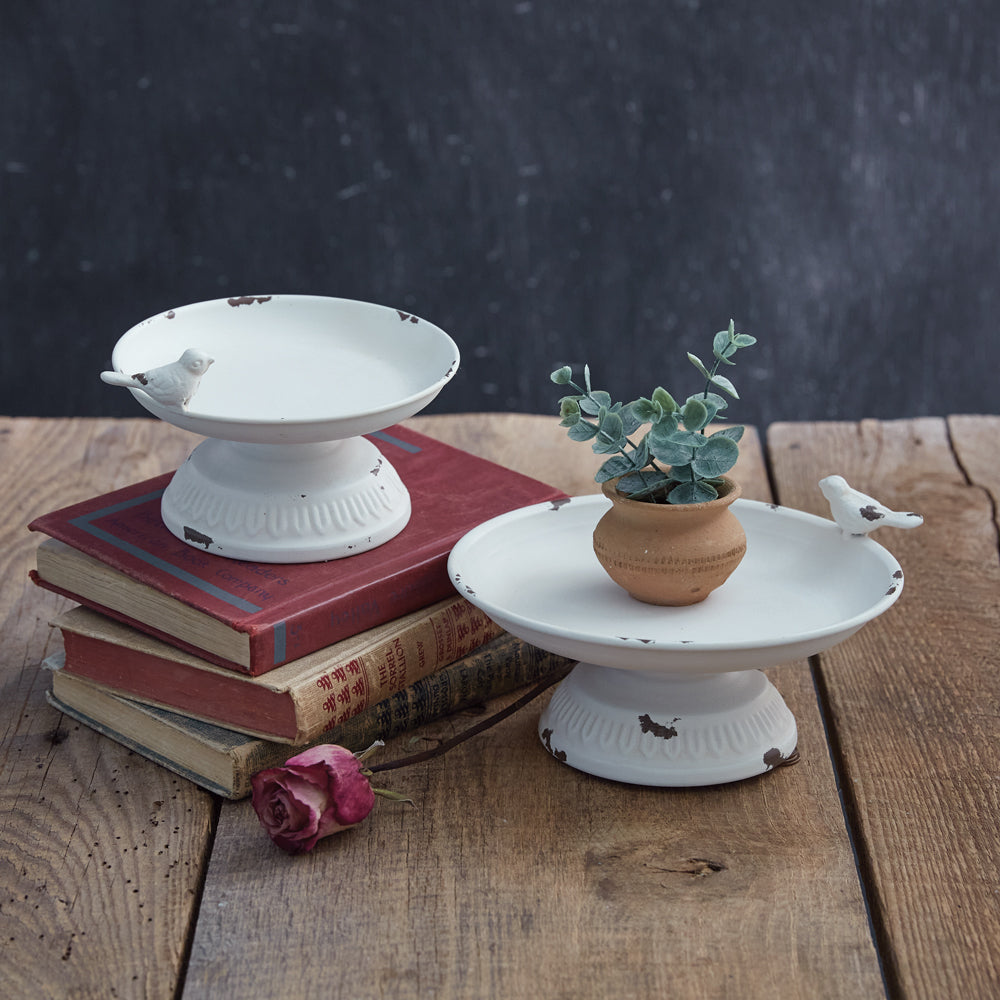 Large Ariella Pedestal Dish - Bombay Mercantile