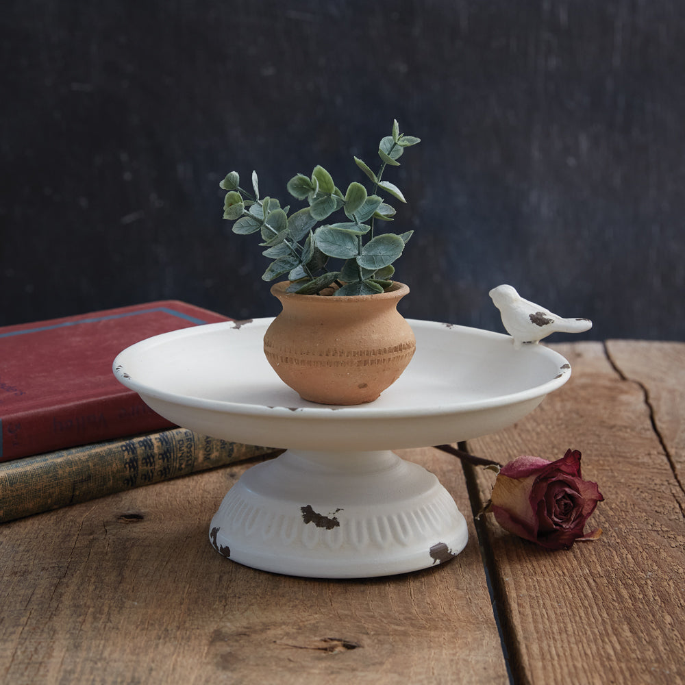 Large Ariella Pedestal Dish - Bombay Mercantile