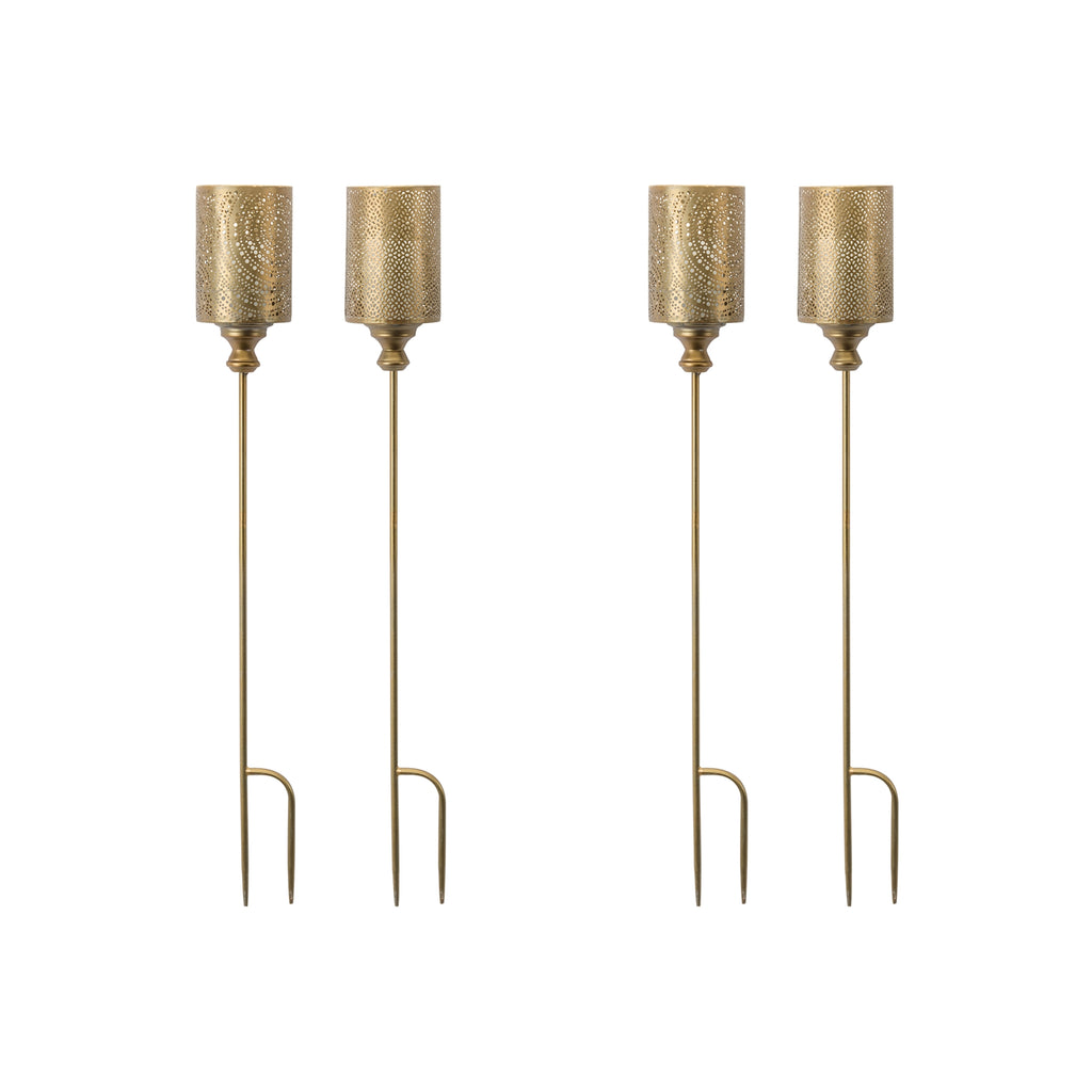 Set of 4 Garden Stake - Bombay Mercantile