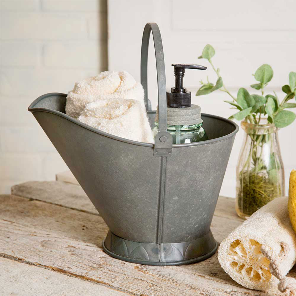 Metal Coal Scuttle - Bombay Mercantile