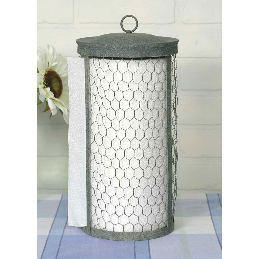 Chicken Wire Paper Towel Holder - Bombay Mercantile