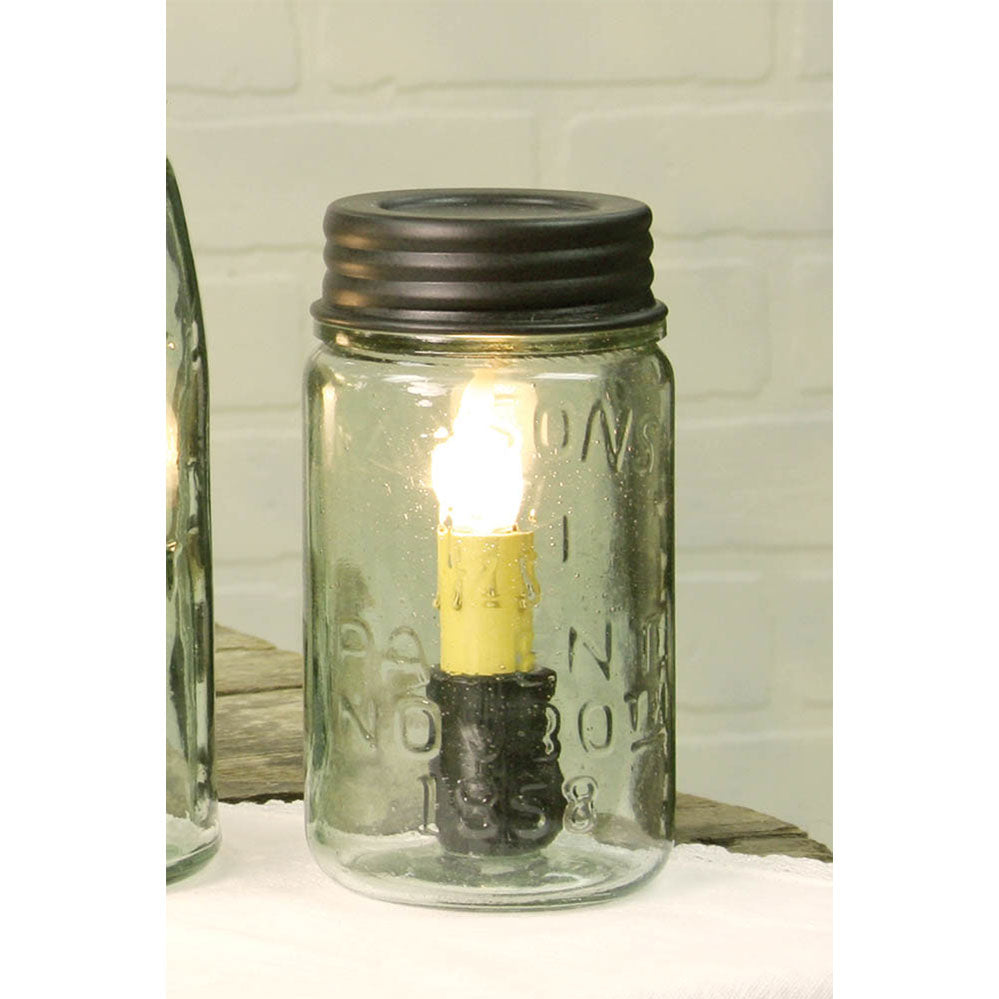 Pint Mason Jar Lamp - Bombay Mercantile