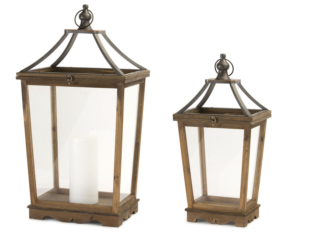 See Through set of 2 Lantern - Bombay Mercantile