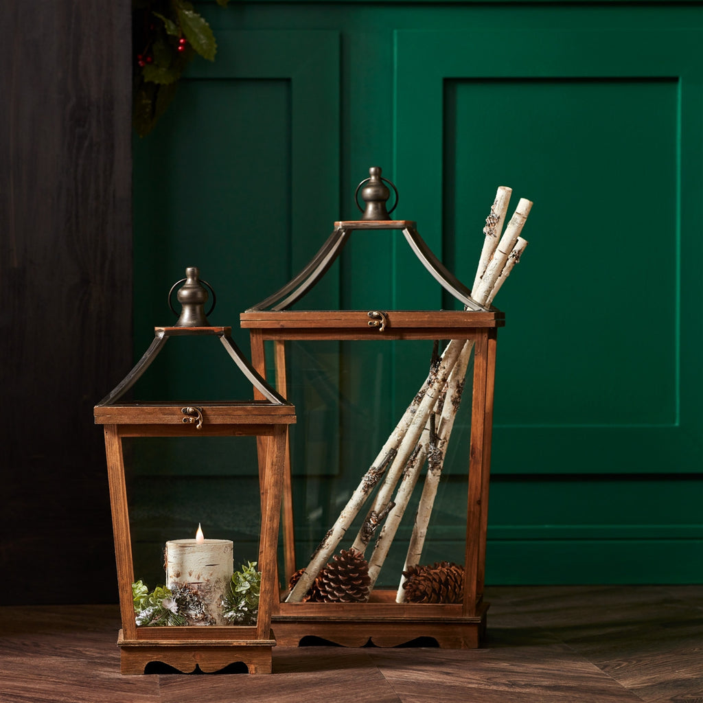 See Through set of 2 Lantern - Bombay Mercantile