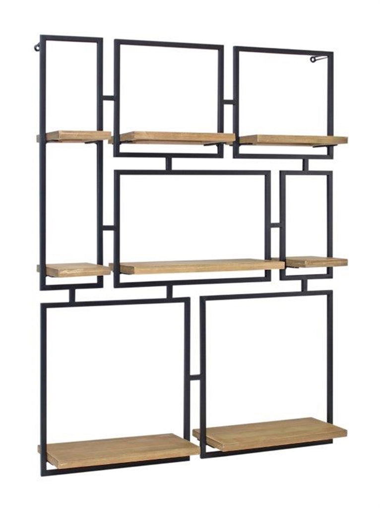 6 Shelf Wall Shelf - Bombay Mercantile
