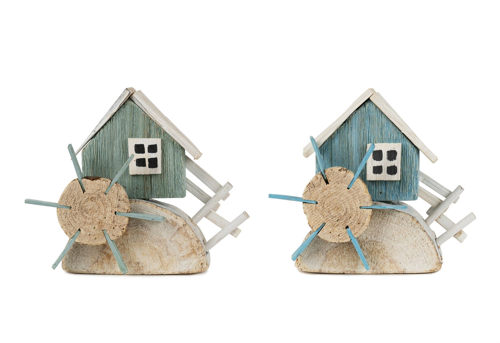 Set of 2 Water wheels - Bombay Mercantile