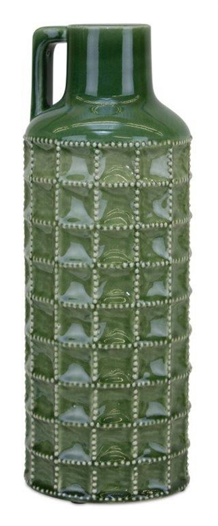 Terra Cotta Green Bottle - Bombay Mercantile