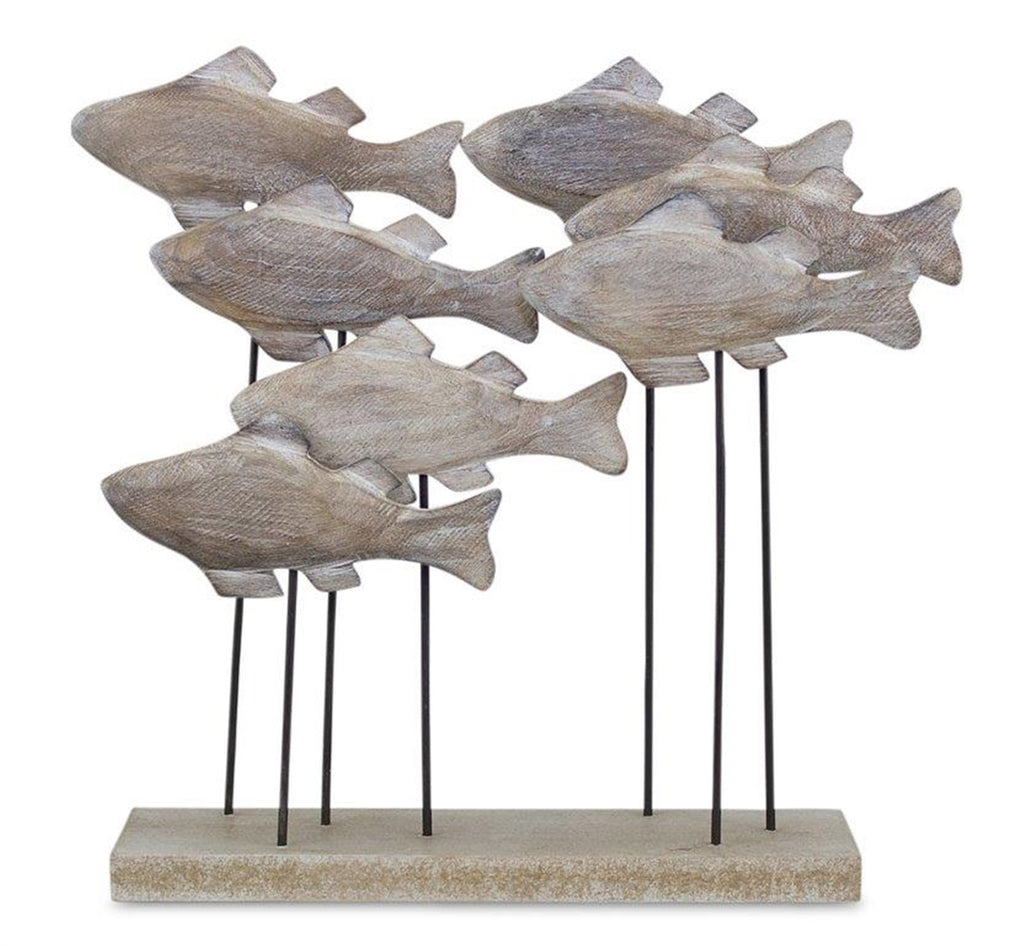 Wooden Fish School - Bombay Mercantile