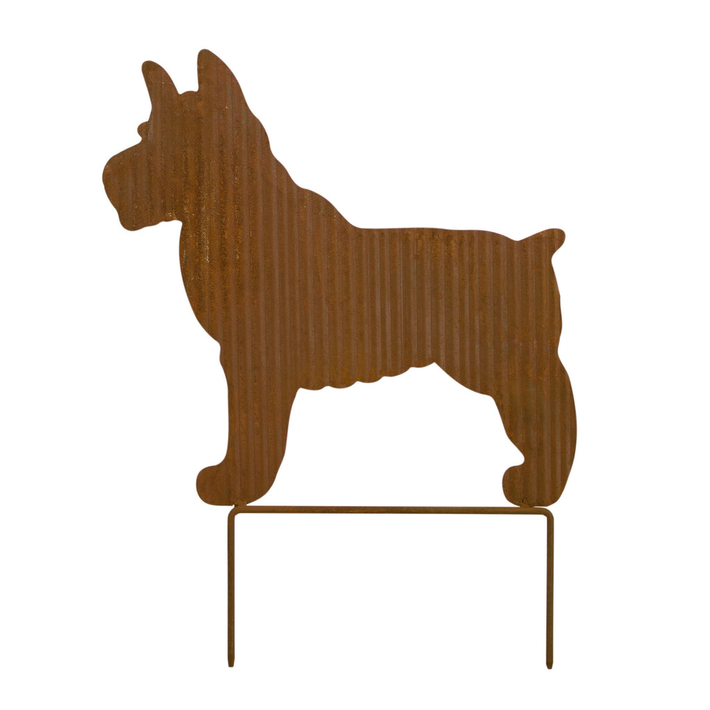 Dog Silhouette Lawn Stake - Bombay Mercantile