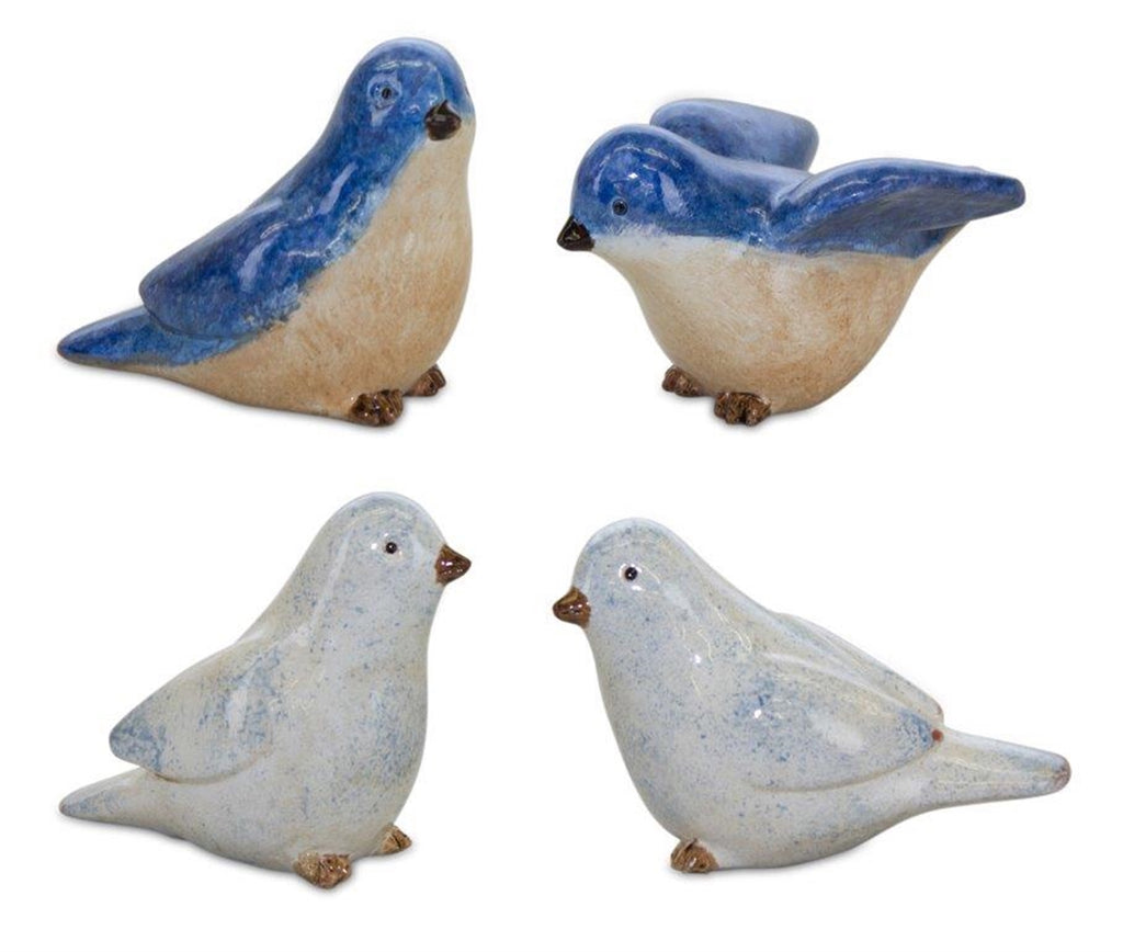 Set of 4 Assorted Birds - Bombay Mercantile
