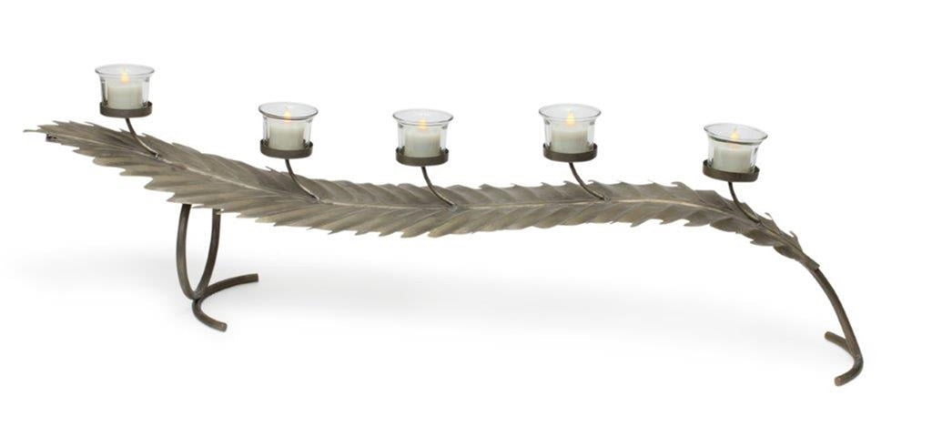 Leaf Votive Holder - Bombay Mercantile