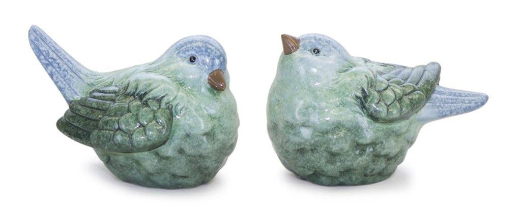 Two Set of Terra cotta Birds - Bombay Mercantile