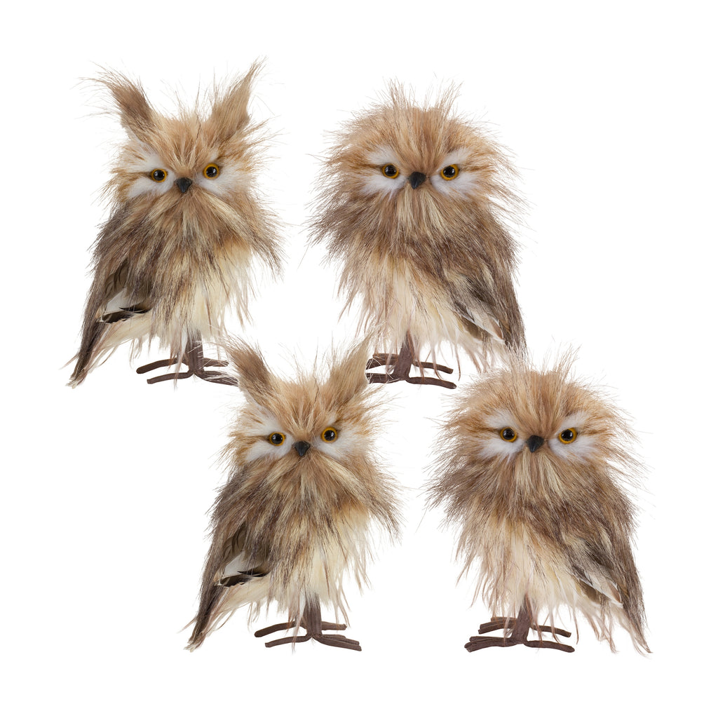 Owl, Set of 4 - Bombay Mercantile