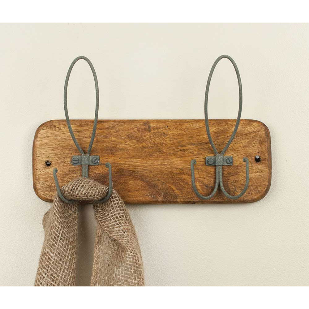 Forge and Forest Wall Hooks - Box of 2 - Bombay Mercantile