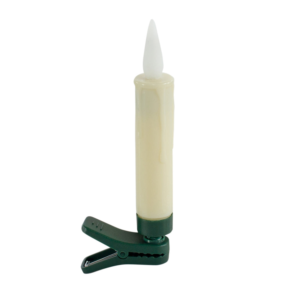 FIA Flame Candle clip/ Suction clip/ Cup holder (Set of 10), With remote - Bombay Mercantile