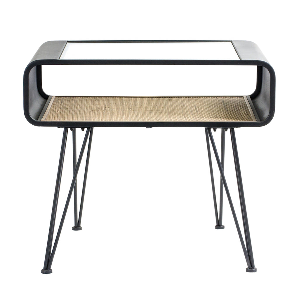 Iron/ Glass Table - Bombay Mercantile