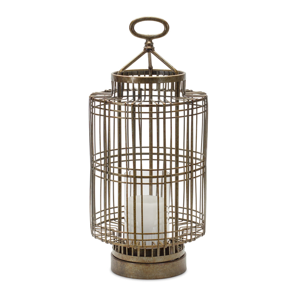 Lantern Shape Candle Holder - Bombay Mercantile