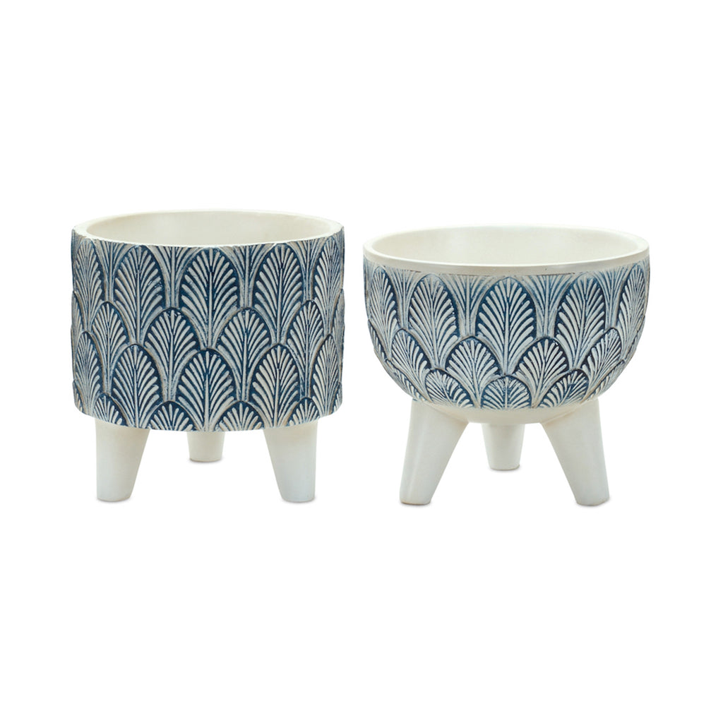 Pot W/Legs, Set of 2 - Bombay Mercantile