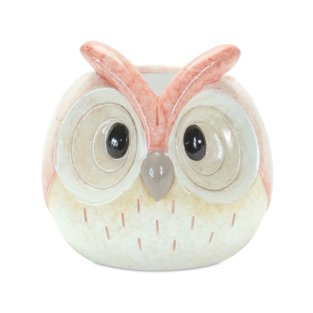 Set of 3 Terracotta Owl - Bombay Mercantile