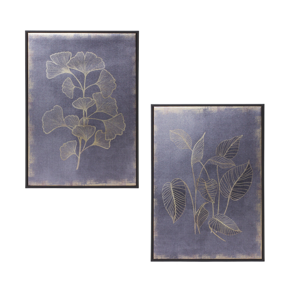 Set of 2, Framed Foliage Print - Bombay Mercantile