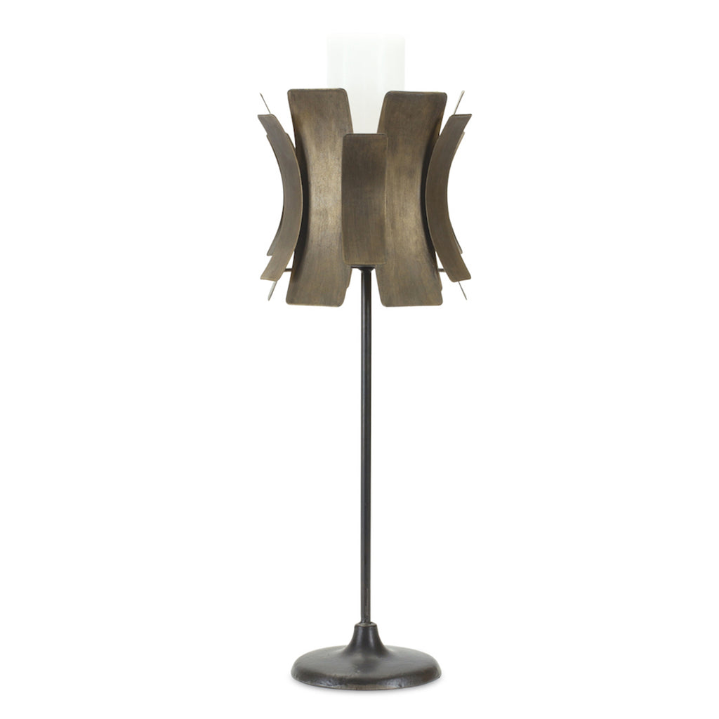 Lamp Shape Candle Holder - Bombay Mercantile
