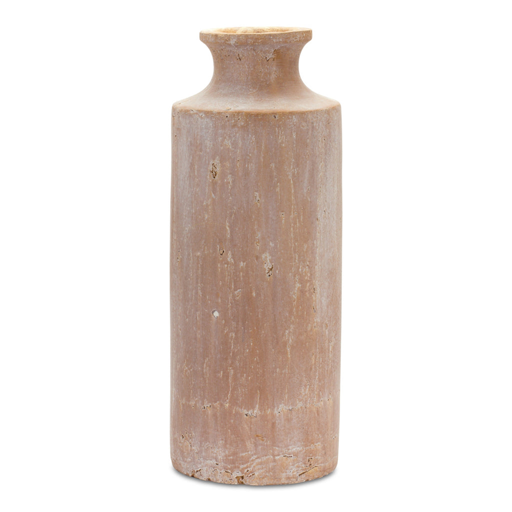 19" Terracotta Vase - Bombay Mercantile