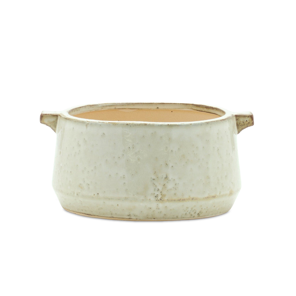 Cream Terracotta Planters - Bombay Mercantile