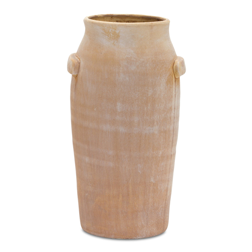 Natural Terra Cotta Vase - Bombay Mercantile