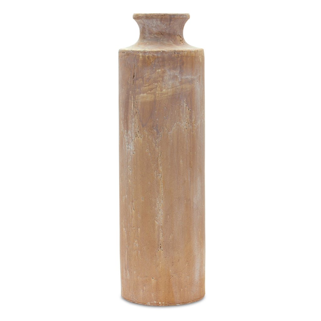 24" Terracotta Vase - Bombay Mercantile