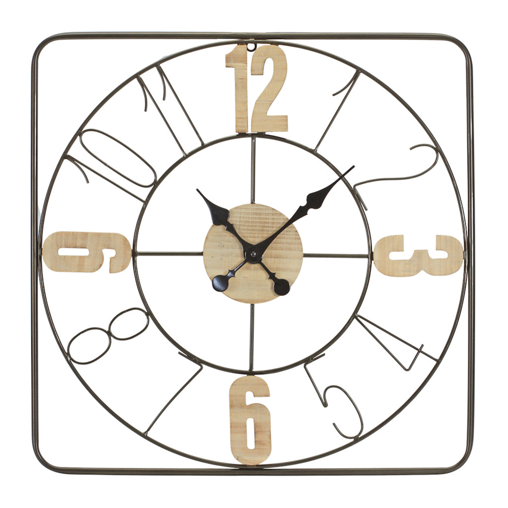 Wired Wall Clock - Bombay Mercantile