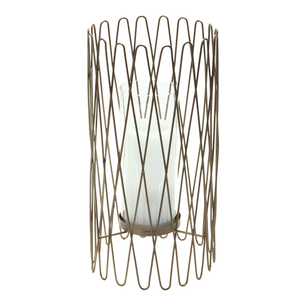 Iron Wire Candle Holder - Bombay Mercantile