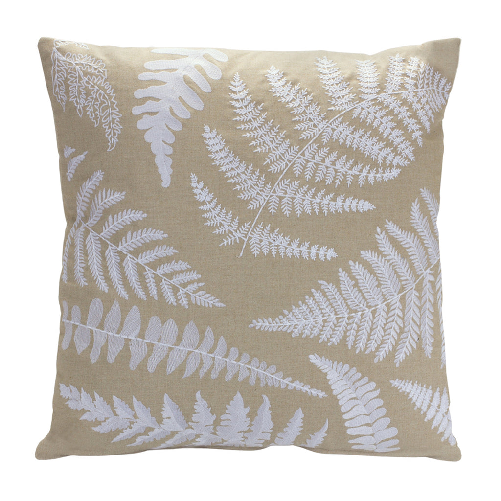 Fern Pattern Pillow - Bombay Mercantile