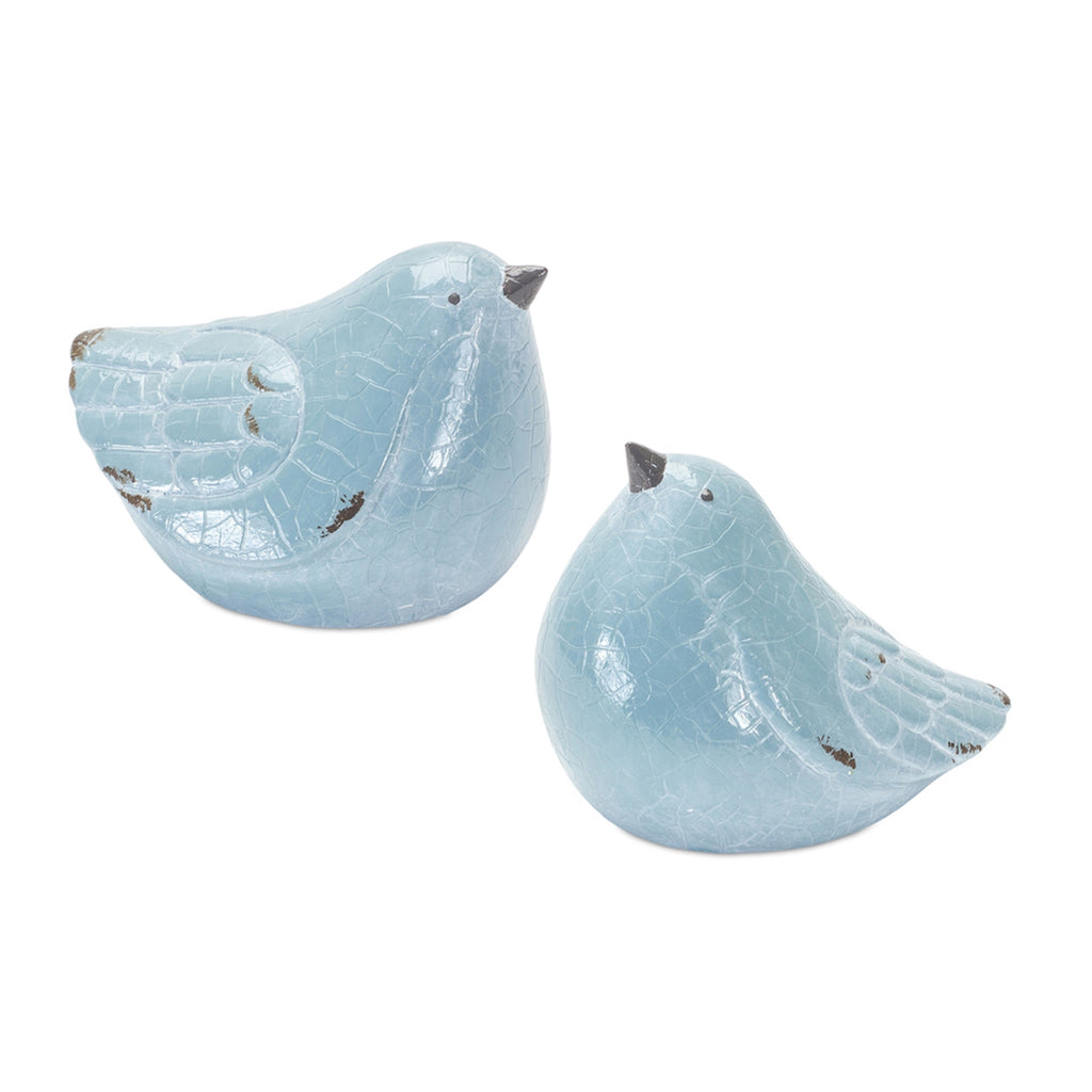 Set of 4 Blue Bird - Bombay Mercantile