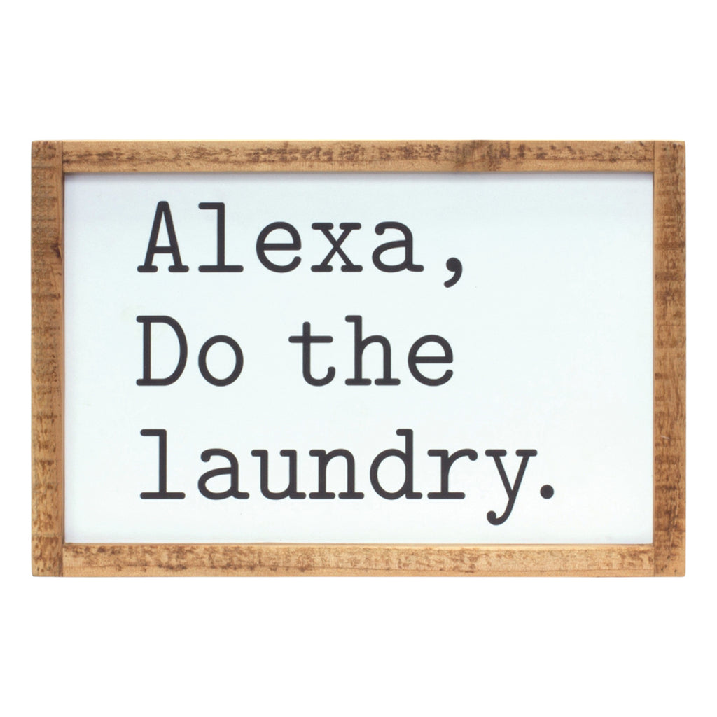Alexa, Laundry Sign - Bombay Mercantile