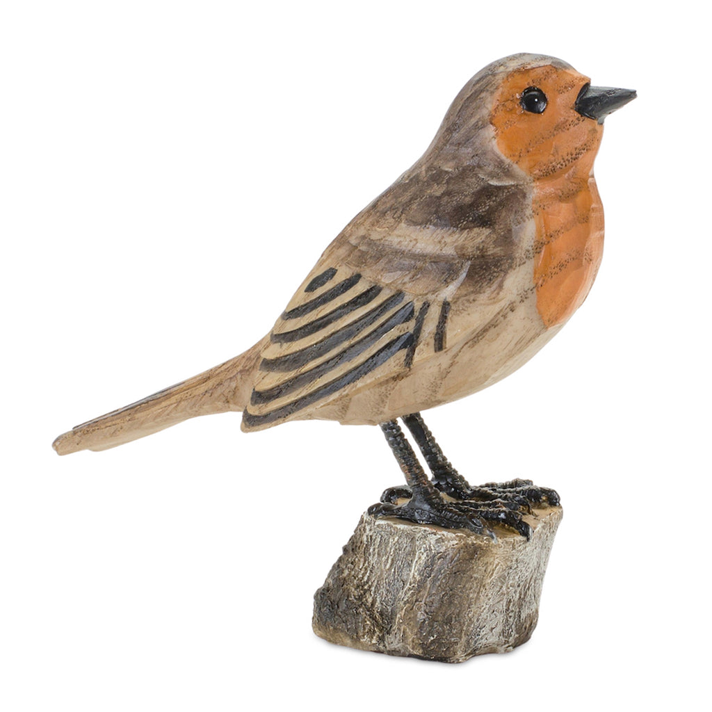 Bird on Stump, Set of 2 - Bombay Mercantile