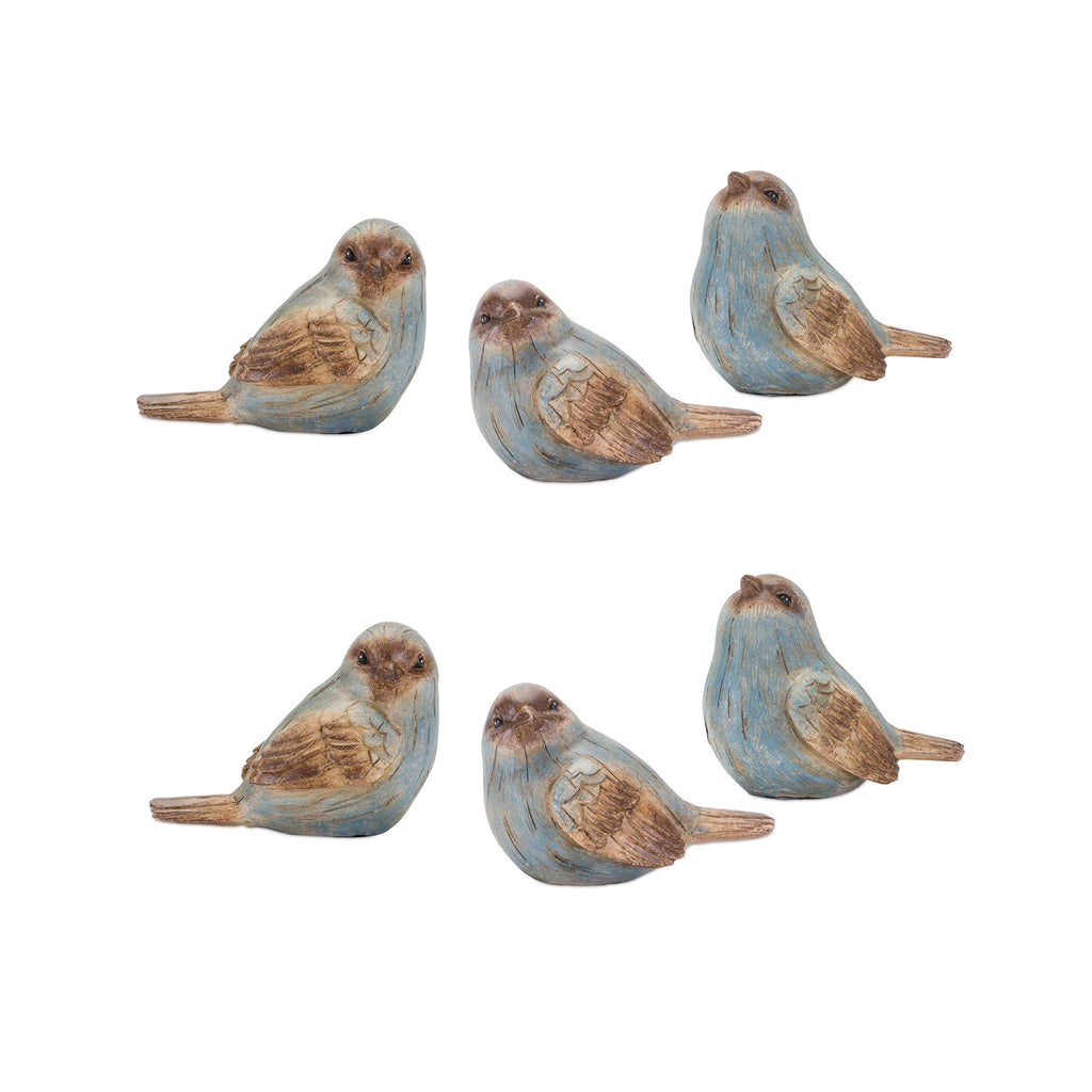 Set of 3 Resin Birds - Bombay Mercantile