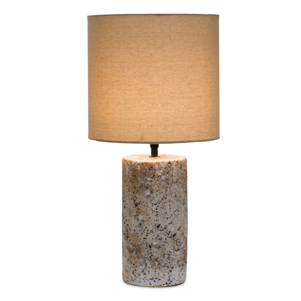 Perforated Ceramic base Table Lamp - Bombay Mercantile