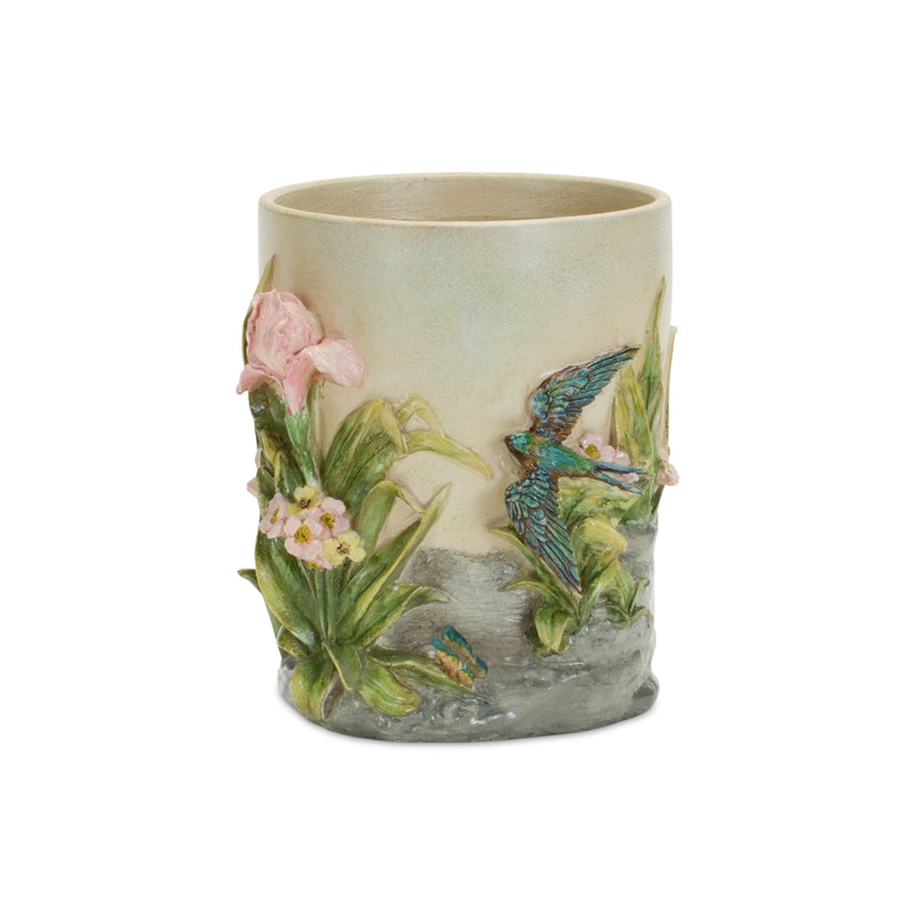 Decorative Resin Pot - Bombay Mercantile