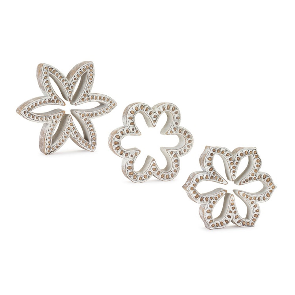 Flower Outline, Set of 3 - Bombay Mercantile
