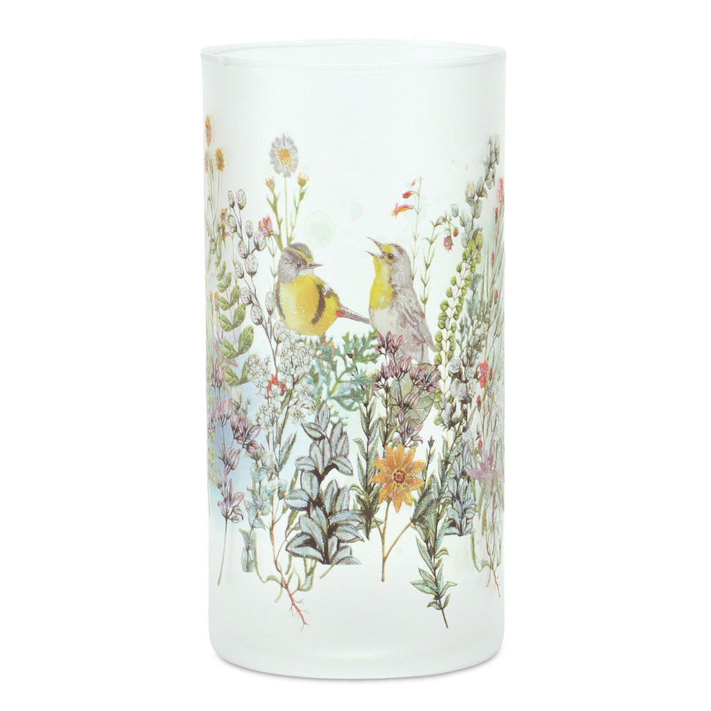 Bird and Floral Candle Holder, Set of 6 - Bombay Mercantile