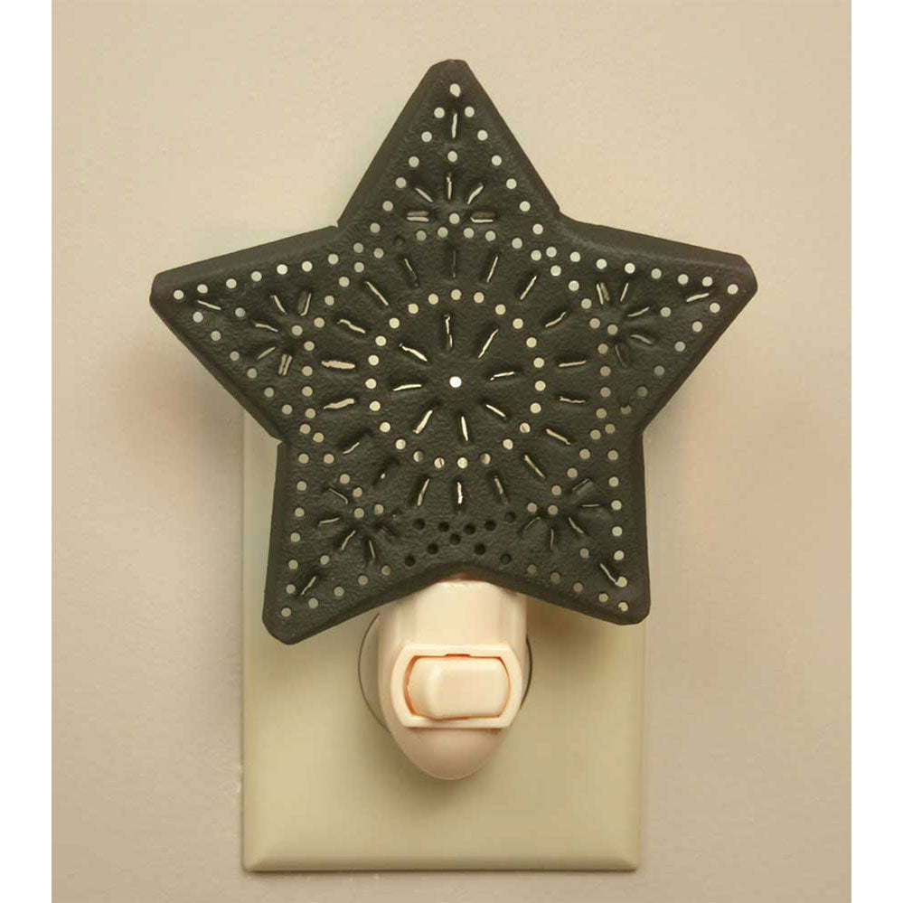 Punched Star Night Light - Box of 6 - Bombay Mercantile