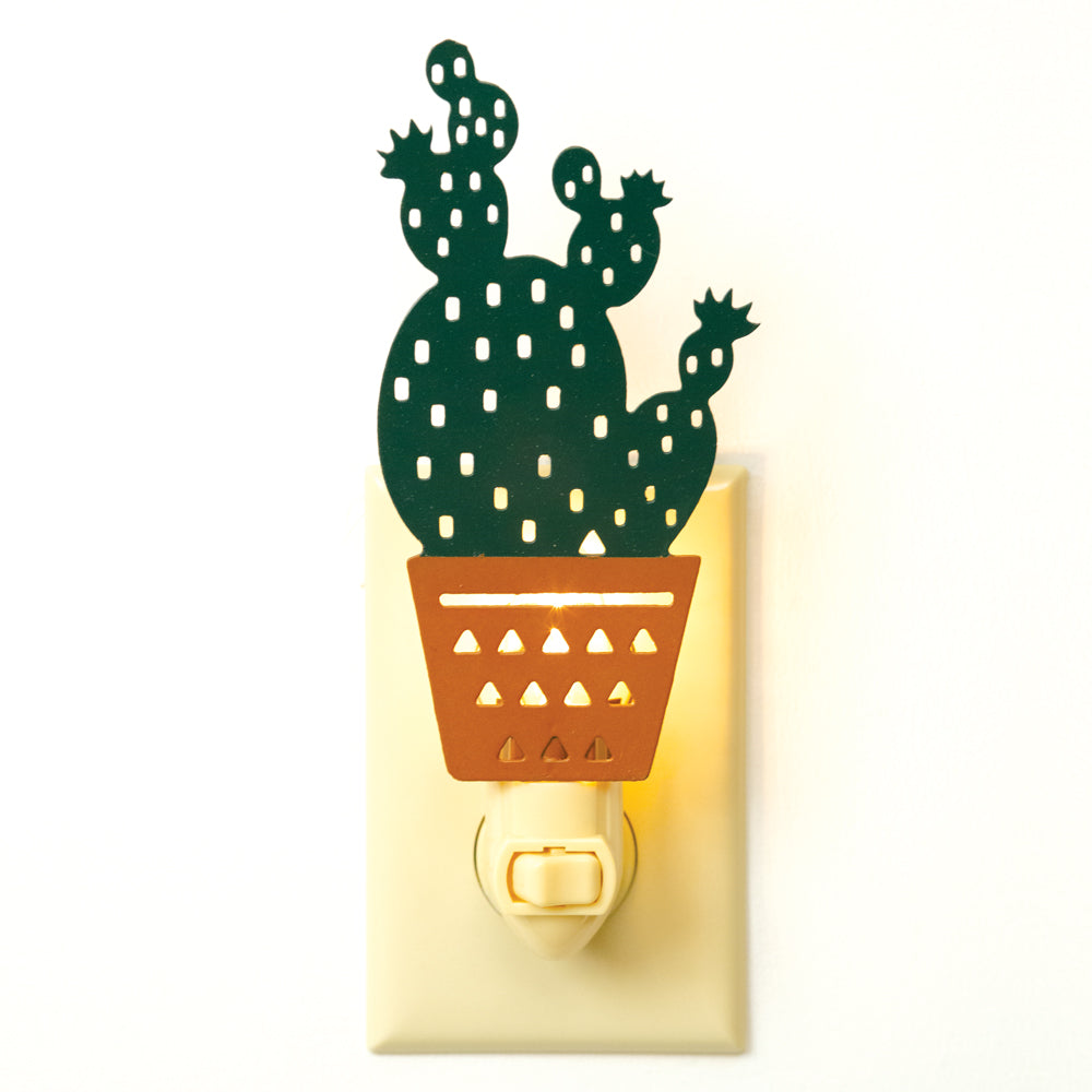 Cactus Night Light - Box of 4 - Bombay Mercantile